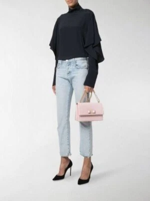 Salvatore Ferragamo Ginny Medium Crossbody/shoukder Bag  Bonbon  (pink) • $800