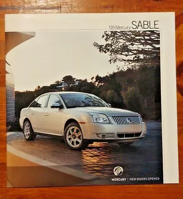 2009 Mercury Sable  Sales Brochure • $5.75