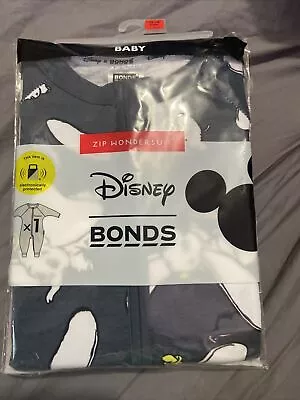 BONDS X DISNEY Dumbo ZIP WONDERSUIT  SZ 1 Bnip ACC431) • $91