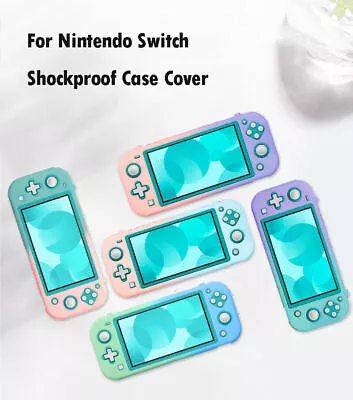 For Nintendo Switch Lite Soft Silicone Full Body Shock Protective Case Cover PC • $18.41