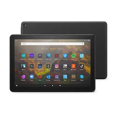 Amazon Fire HD 10 Tablet With Alexa Hand Free 32GB 1080p Full HD UK Stock Black • £69.95