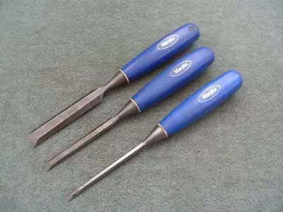 Set Of Three Bevel Edged Chisels By Marples. • $24.66