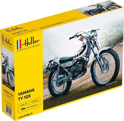 Heller 1:8 Scale Model Kit  Yamaha TY 125 HEL80902 • £37.26