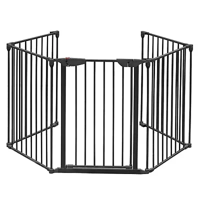 Baby Gate Fireplace Safety Fence Playpen Dog Pet Stair Barrier/Door73/120/189 • $59.99