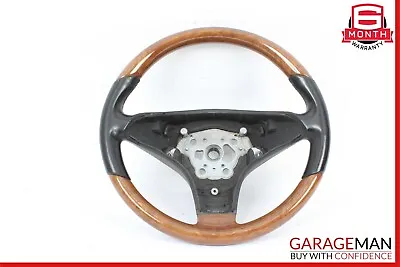 09-12 Mercedes R171 SLK300 SL550 SLK350 3 Spoke Steering Wheel Wood OEM • $306