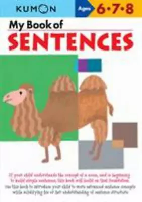 My Book Of Sentences [ Kumon Publishing ] Used - Good • $5.25