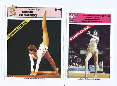 Nadia Comaneci The Giants Of Sport And The Great Dates Of Sport 90s • $42.62