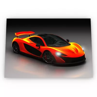 McLaren P1 Poster Satin High Quality Archival Stunning A1 A2 A3 • £8.49