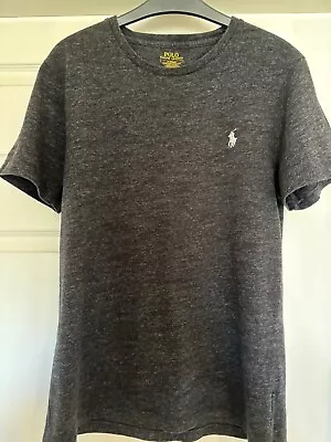 Black Custom Fit Ralph Lauren Crew Neck Tshirt • £10