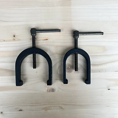 Vintage 90 Degree Angle V-Block And Clamp - Set Of 2 • £19.28