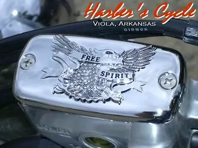 Honda VTX 1300 C R/Retro S & T/Tourer - CHROME Free Spirit Master Cylinder LID • $19.93