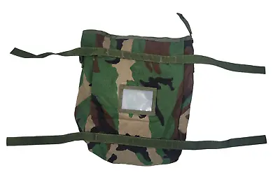 Molle RADIO POUCH WOODLAND Camo UTILITY Tote Pack USUSGI *mocinc.1982* • $11.99