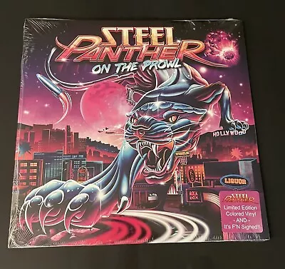 Steel Panther Signed Autographed On The Prowl Vinyl Record Album! • $54.52