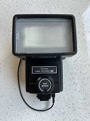 Vivitar 285 Zoom Thyristor Flash With Sync Cord Tested Working • $24.95