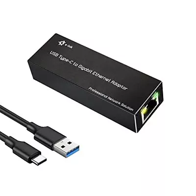 USB 3.0 To Gigabit Ethernet NIC Network Adaptor 10/100/1000Mbps -C To RJ45 LA... • $32.56