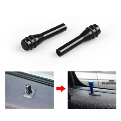 4pcs Black Door Bolt Lock Pin Door Bolt Decoration For Mercedes Benz W205 W213 • $7.75