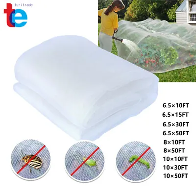 Garden Plant Protect Mesh Mosquito Bug Insect Nets Insect Barrier Bird Nets US • $8.36