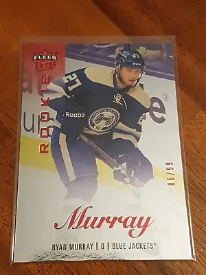 2013-14 Fleer Showcase Ultra Red Medallion #53 Ryan Murray /99  SL@M4S1 • $7.31