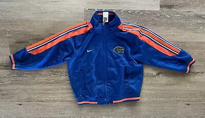 Nike Team Florida Gators Full Zip Jacket Toddler Size 4T Orange Blue • $29.99