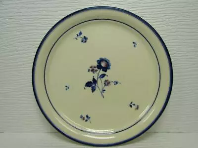 Blue Chintz By Noritake Salad Plate Keltcraft Blue Rust Flowers Blue Rings B240 • $4.89