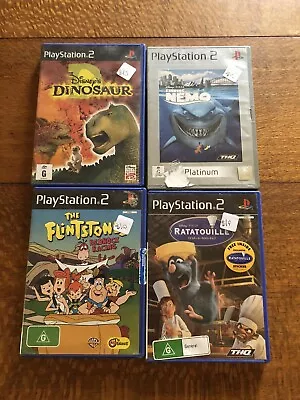$36 • Buy Ps2 Lot Of 4 Games For Kids Playstation 2 Pal Free Post  G Or PG Rating