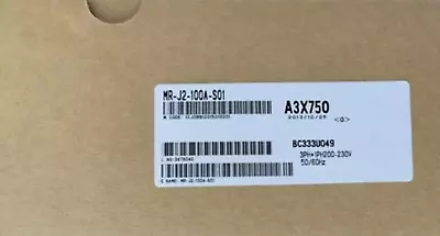 1PC New In Box MITSUBISHI MR-J2-100A-S01 Servo Motor Driver • $538.45