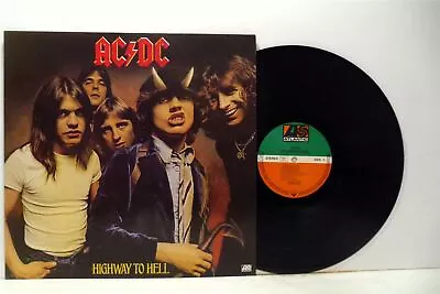 AC/DC Highway To Hell LP EX/EX ATL 50 628 Vinyl Album Hard Rock 1979 • $150.93