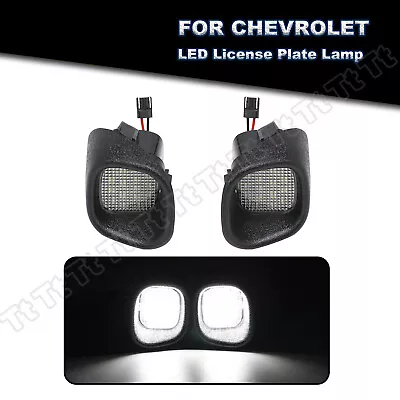 2x Full LED License Plate Light Lamp For Chevy Blazer S10 Pickup GMC Jimmy Sonom • $14.93