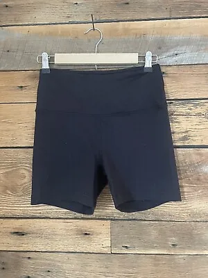 Womens 90 Degree By Reflex Spandex Bicycle Shorts Sz M Black • $10