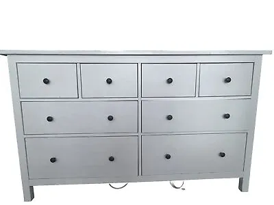 Ikea  Hemnes White 8 Drawer Dresser Used • £250
