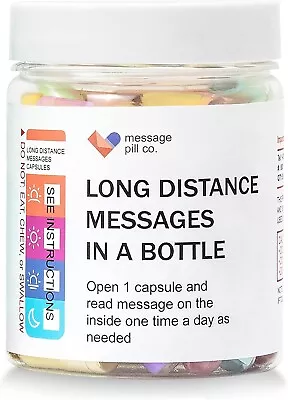 Long Distance Relationships Gifts Messages In A Bottle Gift Boyfriend Girlfriend • $22.97