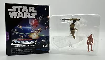 Star Wars Micro Galaxy Squadron Series 5 Scout Class STAP With B1 Battle Droid • $14.95