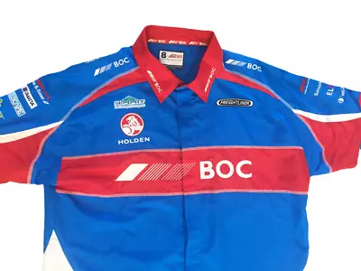 HOLDEN Team BOC Racing Team Supercars Pit Crew Shirt    3XL • $58.99