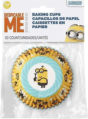 $5.95 • Buy Wilton 50 Count Despicable Me 3 Minions Cupcake Liners
