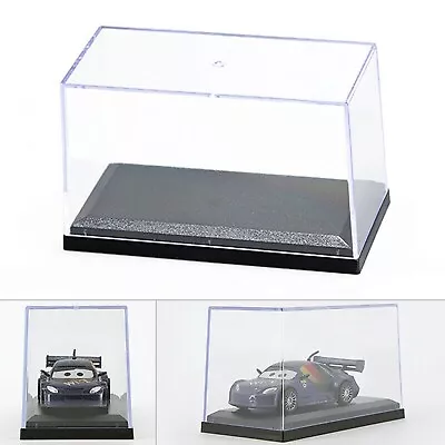 Acrylic Display Case 1:64 Base For Diecast Model Car Black/White Hot Wheels LQUT • $7.98