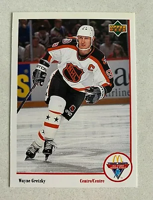 NHL WAYNE GRETZKY 1991 Upper Deck McDonald's Hockey Trading CARD #MC-17 • $19.20