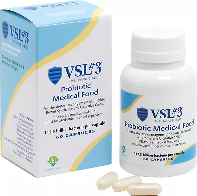 VSL #3 Probiotic - 60 Capsules- 03/2025 • $95.69