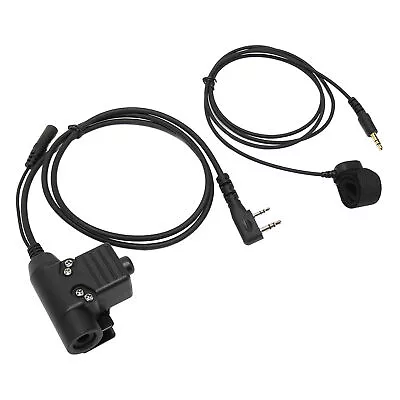 U94 PTT Adapter Push To Talk Button Walkie Talkie Military Headset Connector MPF • £22.48