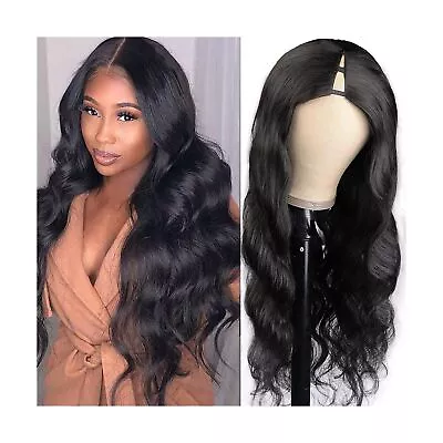 Xagujpo V Part Wig Human Hair Body Wave Wigs Upgrade U Part Wigs Brazilian Vi... • $133.81