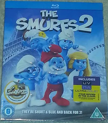 The Smurfs 2 (Two) Blu-Ray + UV Code Region A B C *New & Sealed* Ultraviolet • £1.99