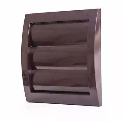 4'' Inch Brown Air Vent Cover Dryer Vents And Bathroom Exhaust Vent Pipe Louvere • $18.88