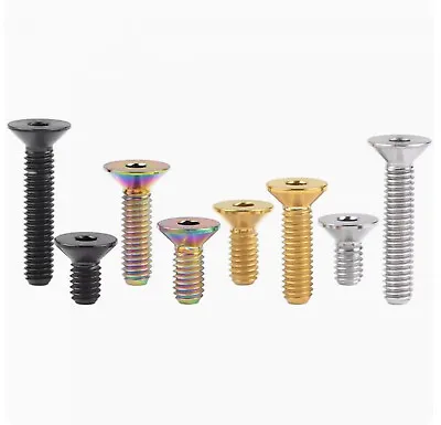 M3 M4 Titanium Bolts Countersunk Head Hex Allen Screws Bolts & Fasteners • $2.38