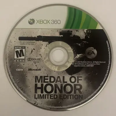 Medal Of Honor (Microsoft Xbox 360) Disc Only  • $6.39