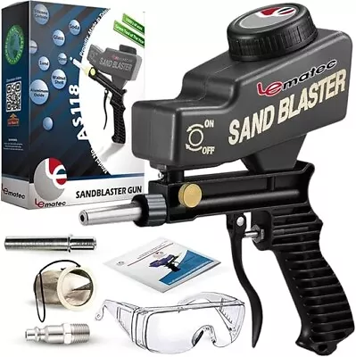Rust And Paint Remover Handy Sand Blaster Gun Kit. Works With All Sand Blasting • $52.75