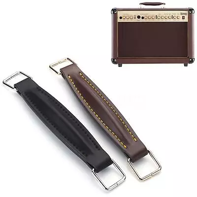 Guitar Leather Handle With Fitting For Marshall Amp AS50D AS100D Black/Coffee S • $20.89