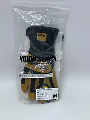 Youngstown Glove 12-3270-80-M Flame Resistant Mechanics Hybrid Gloves Medium • $29.90