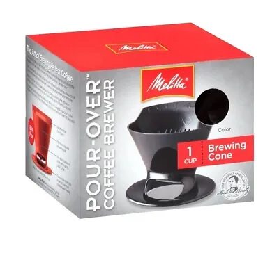 Melitta Pour-over Single Cup Perfect Brew Coffee Maker/Filters/filters NEW • $14