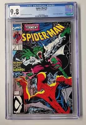 SPIDER-MAN #2 - CGC 9.8 New Slab - McFarlane - Lizard Appearance • $69