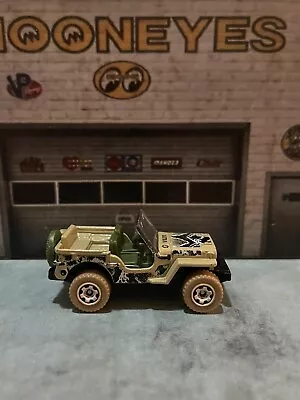 Matchbox. 1948 Willys Jeep Camo. 1:64. Loose. Used.                        C145 • $7.99