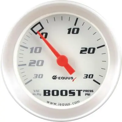 Equus Boost/Vacuum Gauge 8257; 8000 Series 30 InHg To 30 Psi 2  Mechanical • $34.86